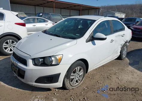 2014 Chevrolet Sonic Lt Auto z USA, uszkodzony, nr VIN 1G1JC5SH5E4195467